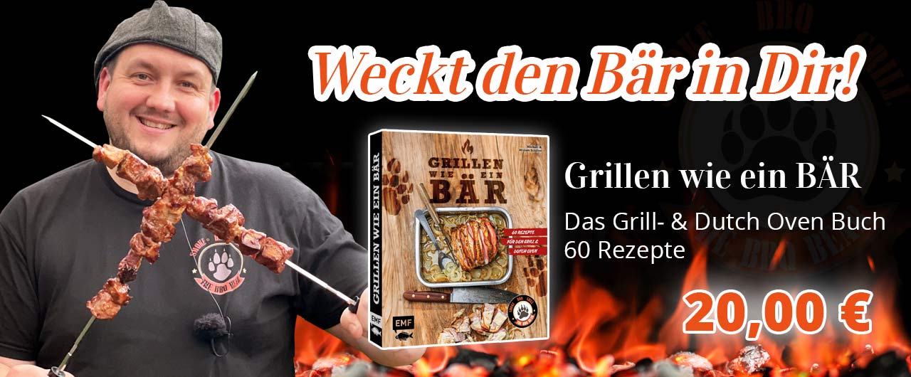 Grillen wie ein Bär Buch