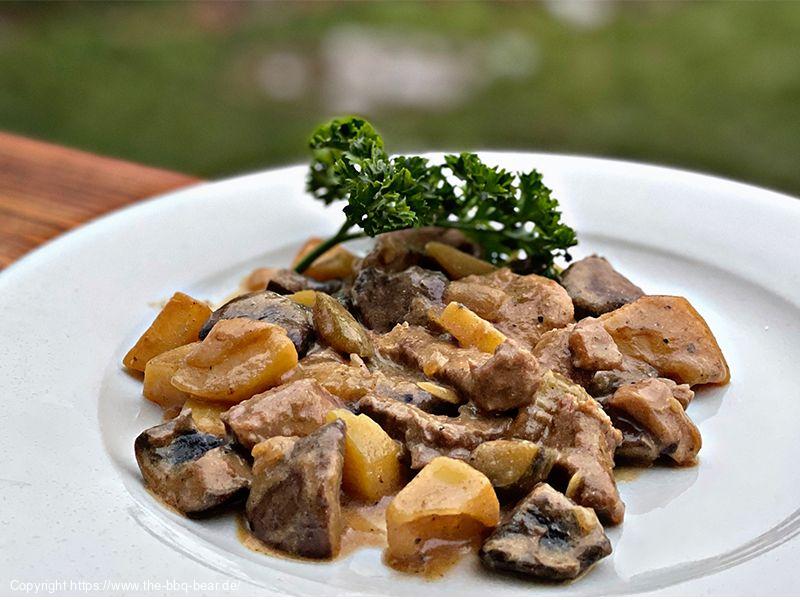 Stroganoff Schnitzel Partytopf 