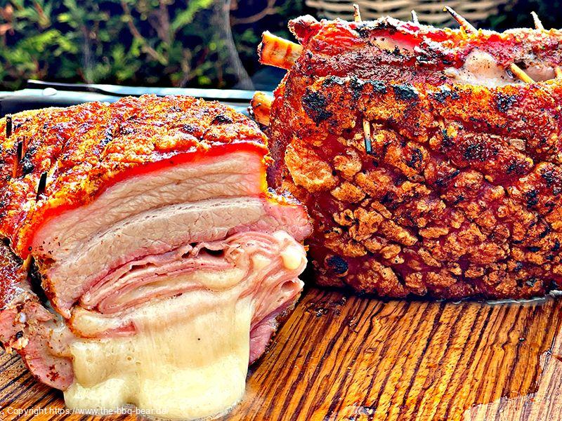 Schweinebauch Cordon Bleu