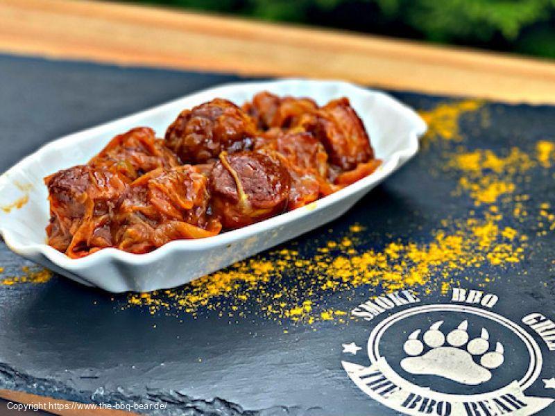 Kraut Currywurst 