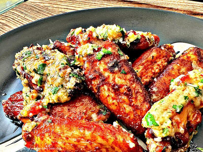 Knoblauch Parmesan Chicken Wings