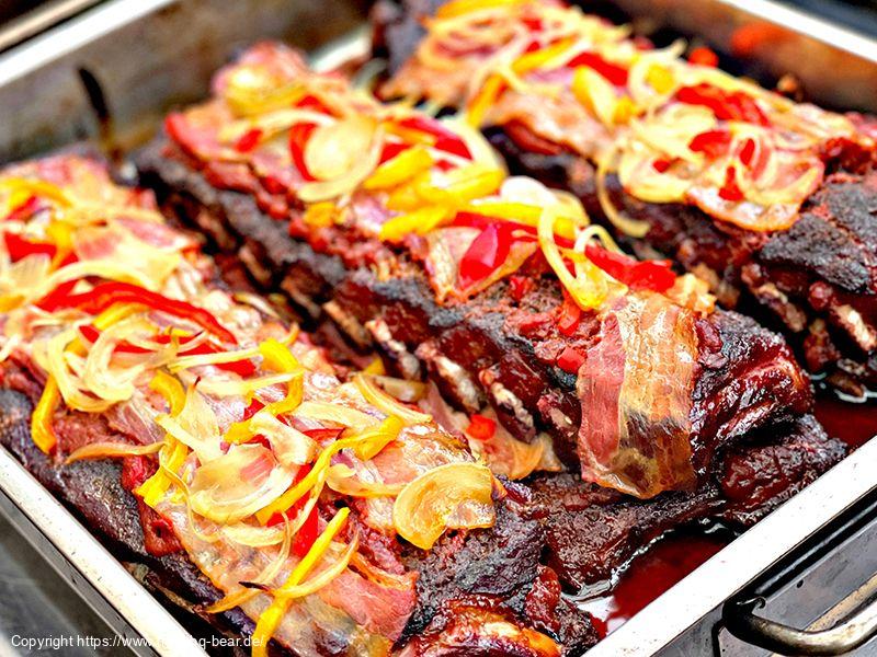 Schaschlik Schicht Rippchen vom Grill