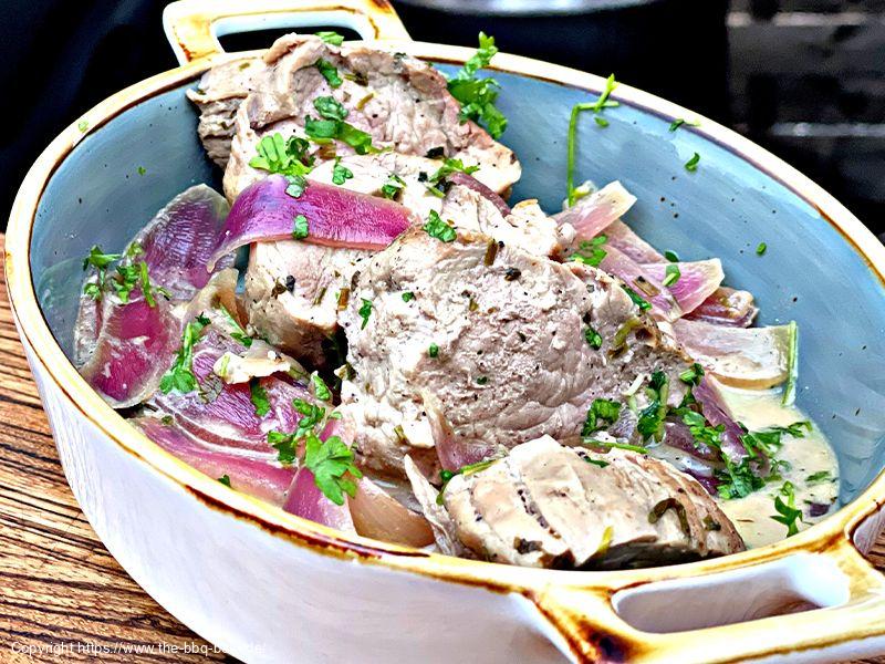 Schlemmer Schweinemedaillons aus dem Dutch Oven