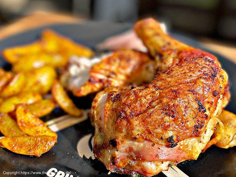 Knusprige Cordon Bleu Hähnchenschenkel 