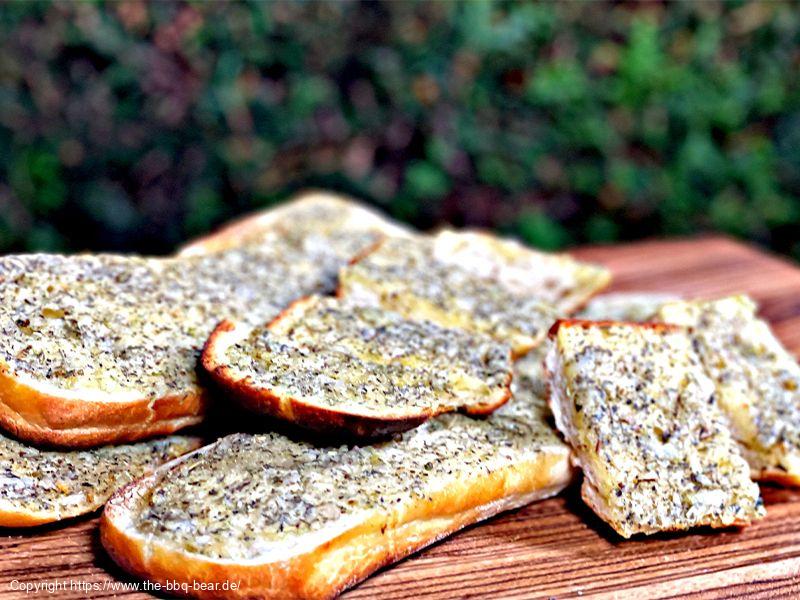 Knoblauch Parmesan Ciabatta