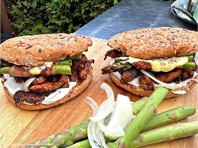 Gyros Spargel Burger