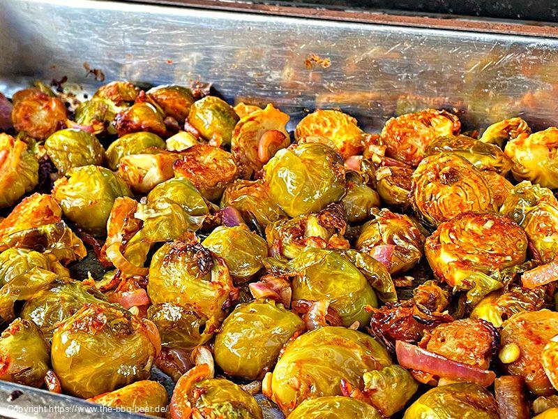 Grill Rosenkohl