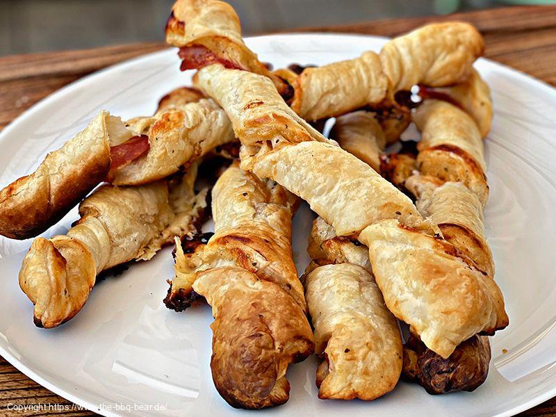 Käse Schinken Knusperstangen