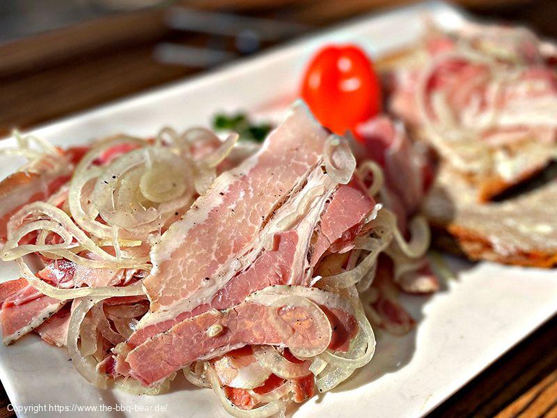 Hamburger / Metzger Zwiebelfleisch