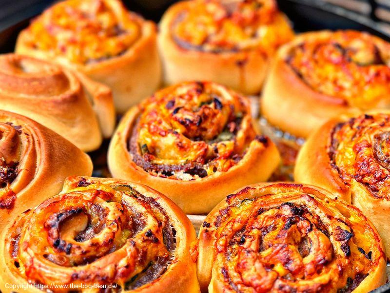 Cheeseburger Schnecken