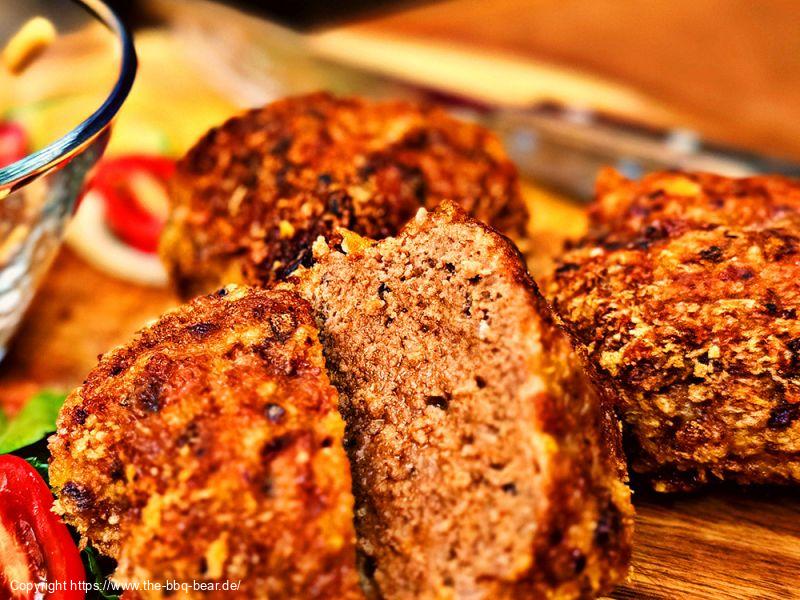 Röstzwiebel Parmesan Frikadellen