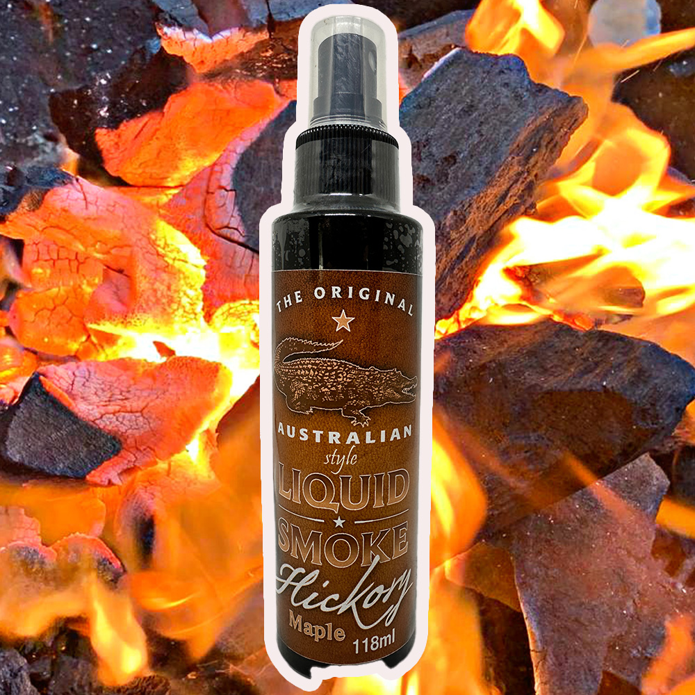 Australian Liquid Smoke Hickory Natural |118ml Australian Liquid Smoke Hickory Natural |118ml